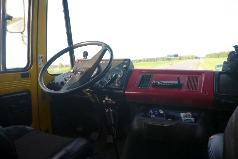 Cockpit do super truck